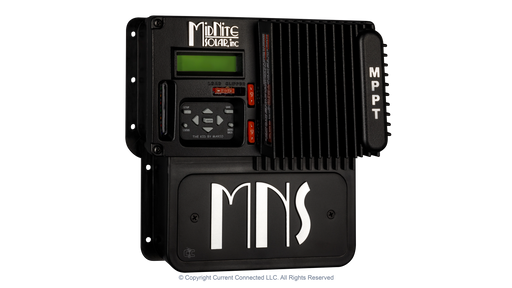 High quality photo of the Midnite Solar - MNKID - The Kid - Left Angle View. Photographed by Current Connected