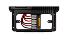High quality photo of the Midnite Solar - MNKID - The Kid - Internal Wiring View. Photographed by Current Connected