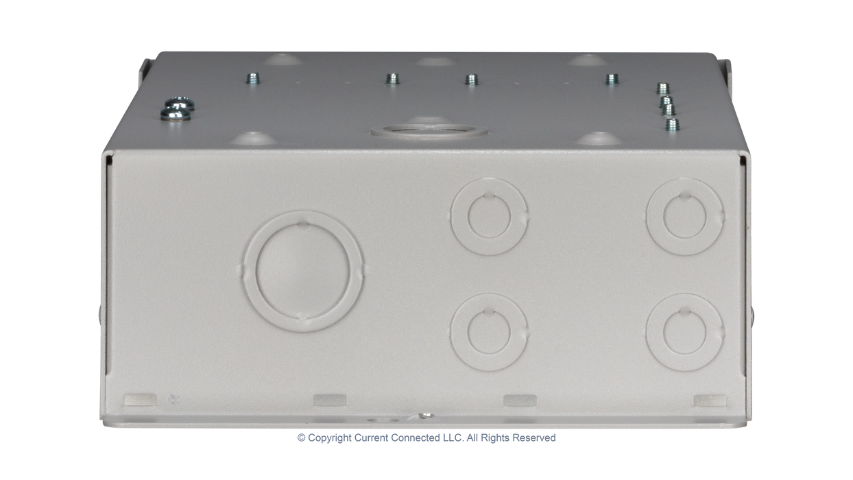High quality photo of the Midnite Solar - MNTRANSITION - Transition Box - Bottom View. Photographed by Current Connected