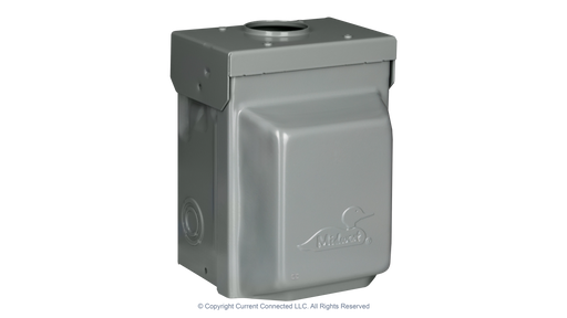 High quality photo of the Midwest - 784567575330 - 30A TT-30 Outdoor RV Outlet - ISO Left. Photographed by Current Connected