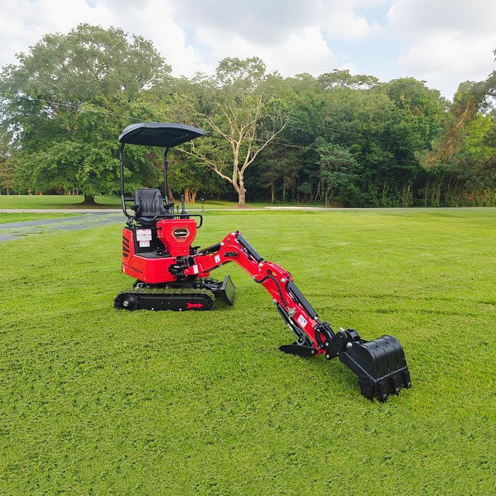 Mini Compact Excavator HONDA GX390 Engine,  65.7" Max. Digging Depth,  2280 LBS Operating Weight,  MEC10