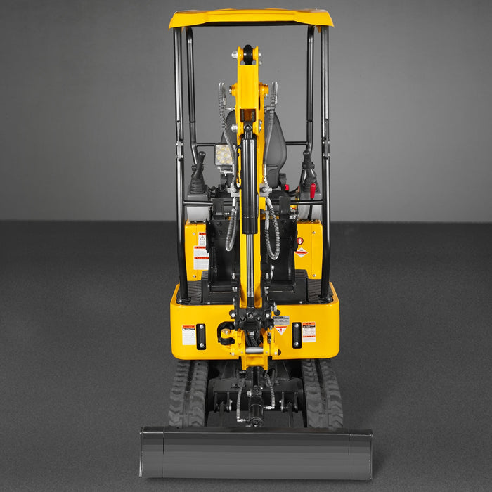Mini Compact Excavator Kubota D722 Engine,  65.7" Max. Digging Depth, — view 25