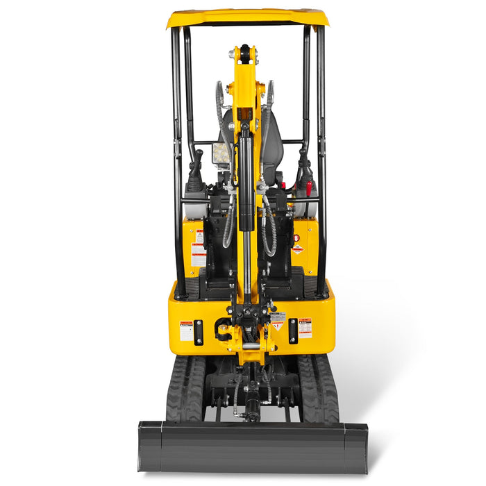 Mini Compact Excavator Kubota D722 Engine,  65.7" Max. Digging Depth, — view 24