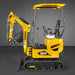 Mini Compact Excavator Kubota D722 Engine,  65.7" Max. Digging Depth, — view 23
