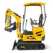 Mini Compact Excavator Kubota D722 Engine,  65.7" Max. Digging Depth,  2700 LBS Operating Weight,  MEC12