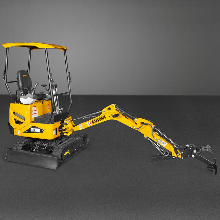Mini Compact Excavator Kubota D722 Engine,  65.7" Max. Digging Depth, — view 27
