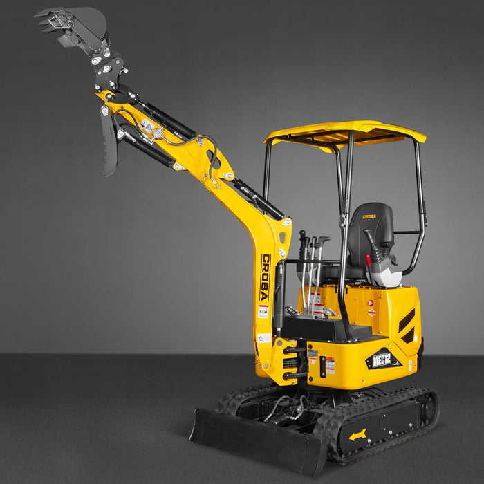 Mini Compact Excavator Kubota D722 Engine,  65.7" Max. Digging Depth, — view 29
