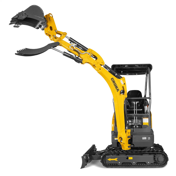 Mini Compact Excavator Kubota D902 Engine,  89" Max. Digging Depth,  4145 LBS Operating Weight,  MEC17