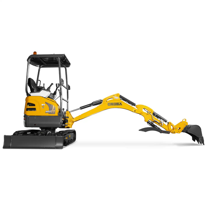 Mini Compact Excavator Kubota D902 Engine,  89" Max. Digging Depth,  4145 LBS Operating Weight,  MEC17