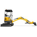Mini Compact Excavator Kubota D902 Engine,  89" Max. Digging Depth,  4145 LBS Operating Weight,  MEC17
