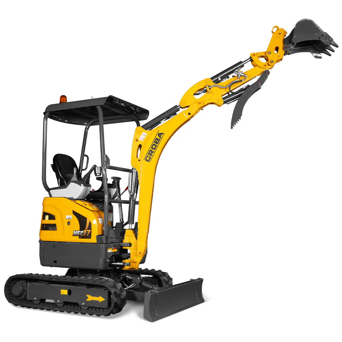 Mini Compact Excavator Kubota D902 Engine,  89" Max. Digging Depth,  4145 LBS Operating Weight,  MEC17