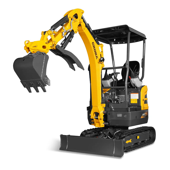 Mini Compact Excavator Kubota D902 Engine,  89" Max. Digging Depth,  4145 LBS Operating Weight,  MEC17