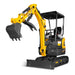 Mini Compact Excavator Kubota D902 Engine,  89" Max. Digging Depth,  4145 LBS Operating Weight,  MEC17