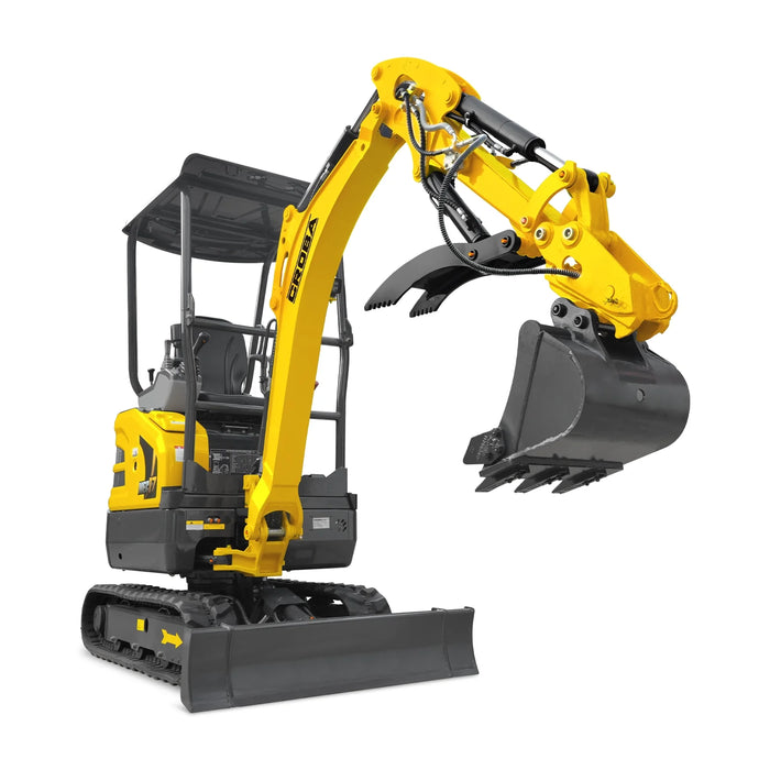 Mini Compact Excavator Kubota D902 Engine,  95" Max. Digging Depth,  4190 LBS Operating Weight,  MEC17PRO