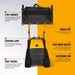 Mini Skid Steer Stand On Compact Track Loader ( 4 in 1 bucket included ) with 25HP KUBOTA D1105 Diesel Engine,  Common Industry Interface (CII),  CROBA  STL1000