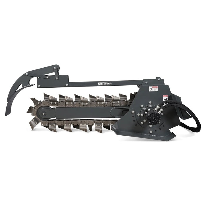 20'' Cutting Depth Mini Skid Steer Trencher