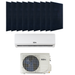 EG4 24k Hybrid Solar Powered Mini Split Kit (R32) - EG4 R32 24k Hybrid Mini Split Kit with Sirius 415W Panels