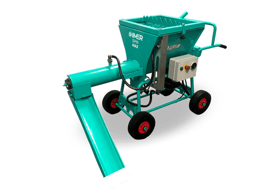 IMER Spin Max Continuous Mixer for Premixed Mortar & Plaster – 3 cu yd/hr 120V