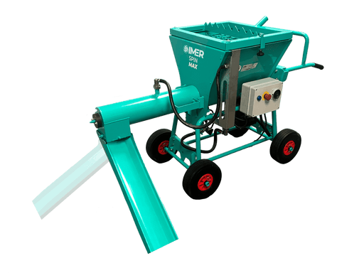 IMER Spin Max Continuous Mixer for Premixed Mortar & Plaster – 3 cu yd/hr 120V