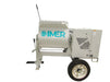 IMER HSM 6 Towable 6 cu ft Horizontal Shaft Mortar Mixer – Side (Electric Motor)