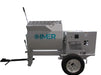 IMER HSM 12 Towable 12 cu ft Horizontal Shaft Mortar Mixer – Side (Gas Engine)