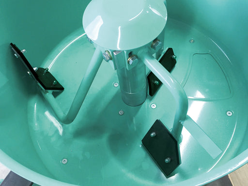 IMER Mix 120 Plus Portable Vertical Shaft Mortar Mixer – 2 HP 120V – Mixing Paddles (iDUST Dust-Free Grate)