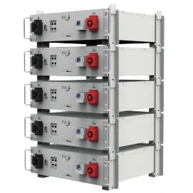 Green Vista Living Midnite Power MNPowerflo5 Lithium Batteries Kit | 25.6 kWh Storage Capacity | 5 Server Rack batteries