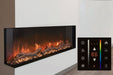 Landscape Pro Multi 80-inch 3-Sided / 2-Sided Built In Electric Fireplace - view 16