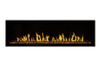 Modern Flames Allwood Fireplace Media Wall in Driftwood Gray | 60'' Orion Slim Heliovision Electric Fireplace Modern Flames