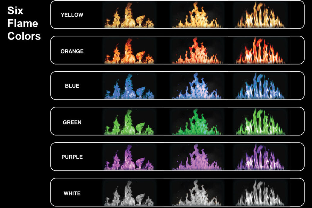 Modern Flames Orion Traditional 54" Heliovision Virtual Built-In Electric Firebox Modern Flames