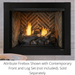 Monessen Attribute 32" Universal Circulating Vent Free Firebox With Radiant Face and Multitonal Gray Reversible Interior Panels (ACUF32-GD) Monessen