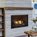 Monessen Attribute 32" Universal Circulating Vent Free Firebox With Radiant Face and Multitonal Gray Reversible Interior Panels (ACUF32-GD) Monessen