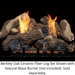 Monessen Berkley Oak 18" Ceramic Fiber Gas Log Set (BO18-F) Monessen