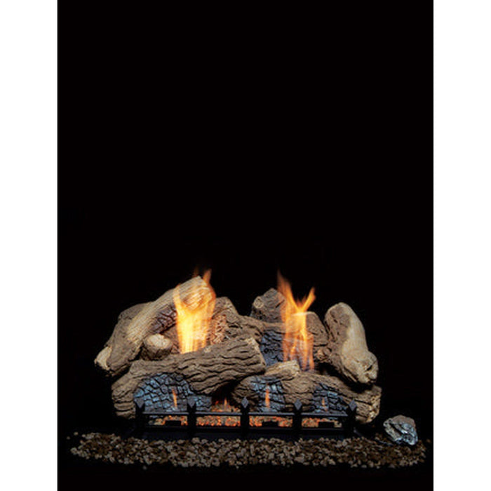 Monessen Berkley Oak 18" Ceramic Fiber Gas Log Set (BO18-F) Monessen