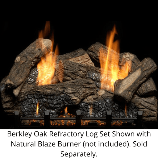 Monessen Berkley Oak 18" Refractory Gas Log Set (BO18-R) Monessen