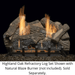 Monessen Highland Oak 18" Refractory Gas Log Set (HO18-R) Monessen