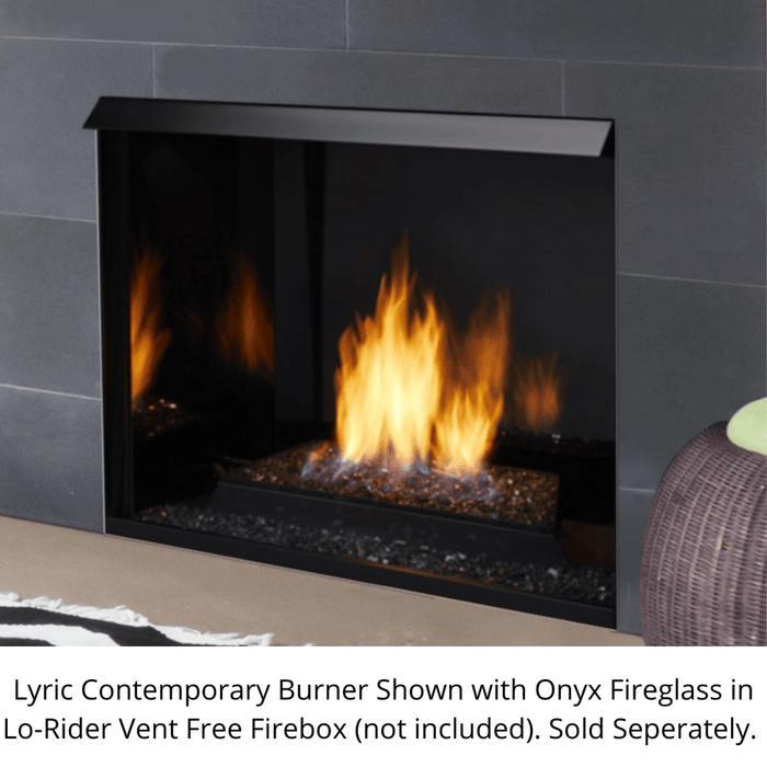 Monessen Lyric 18" Contemporary Vent Free Natural Gas Burner (LYR18NV) Monessen