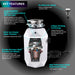 Forno Acqua BrightDiamond Moonstone 1HP Super Quiet Garbage Disposal Corded with Motion... Kitchen Appliance - View 10