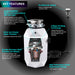 Forno Acqua BrightDiamond Moonstone 3/4HP Super Quiet Garbage Disposal Corded with Motion... Kitchen Appliance - View 10