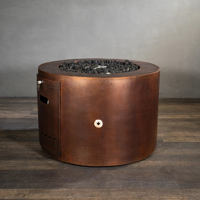 Gravity Moreno 36" W Round Copper Fire Pit - MORGRV3624 by Starfire Designs Starfire Designs