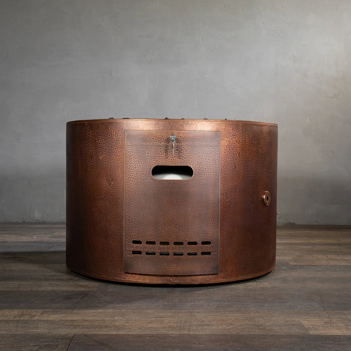 Gravity Moreno 36" W Round Copper Fire Pit - MORGRV3624 by Starfire Designs Starfire Designs