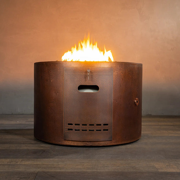 Gravity Moreno 36" W Round Copper Fire Pit - MORGRV3624 by Starfire Designs Starfire Designs