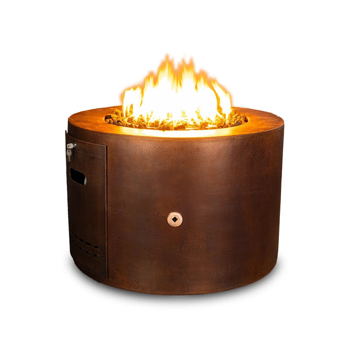 Gravity Moreno 36" W Round Copper Fire Pit - MORGRV3624 by Starfire Designs Starfire Designs