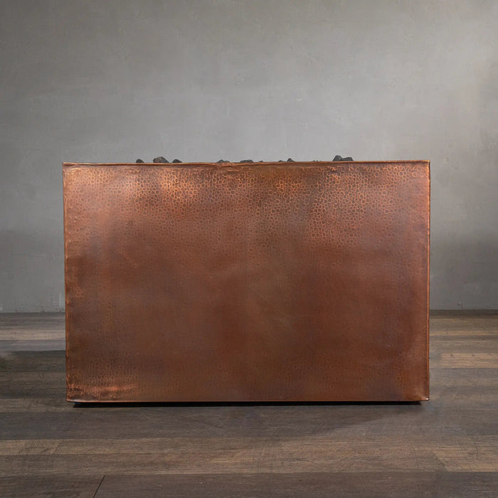 Gravity Moreno 36" W Square Copper Fire Pit - MORGRV363624 by Starfire Designs Starfire Designs
