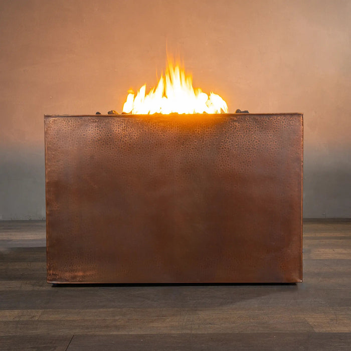 Gravity Moreno 36" W Square Copper Fire Pit - MORGRV363624 by Starfire Designs Starfire Designs