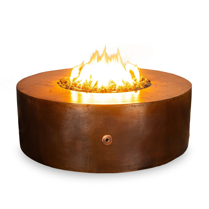 Gravity Moreno 45" W Round Copper Fire Pit - MORGRV4516 by Starfire Designs Starfire Designs