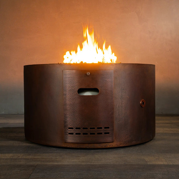 Gravity Moreno 45" W Round Copper Fire Pit - MORGRV4524 by Starfire Designs Starfire Designs