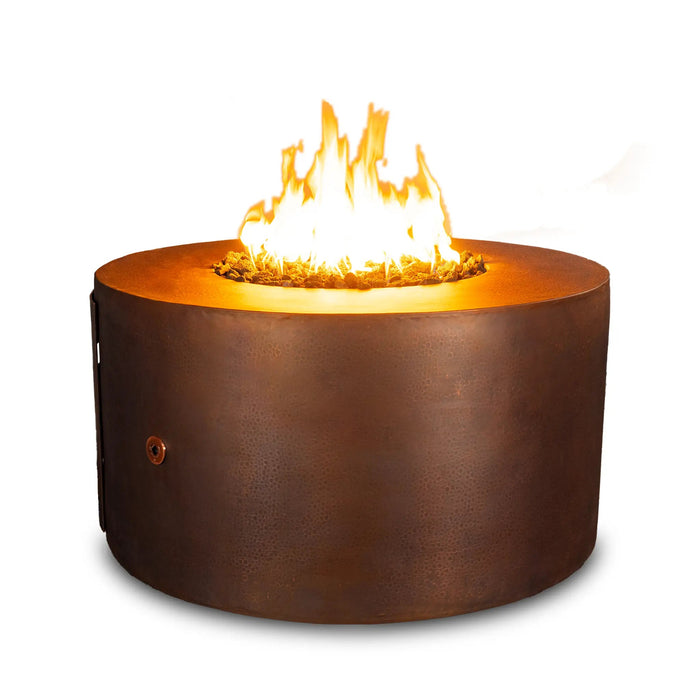 Gravity Moreno 45" W Round Copper Fire Pit - MORGRV4524 by Starfire Designs Starfire Designs