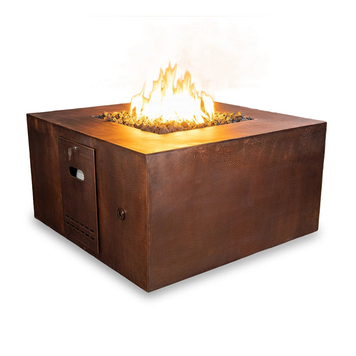 Gravity Moreno 45" W Square Copper Fire Pit - MORGRV454524 by Starfire Designs Starfire Designs