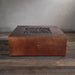 Gravity Moreno 45" W Square Copper Fire Pit - MORGRV454516 by Starfire Designs Starfire Designs